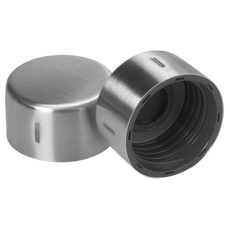 Stainless steel bottle store cap